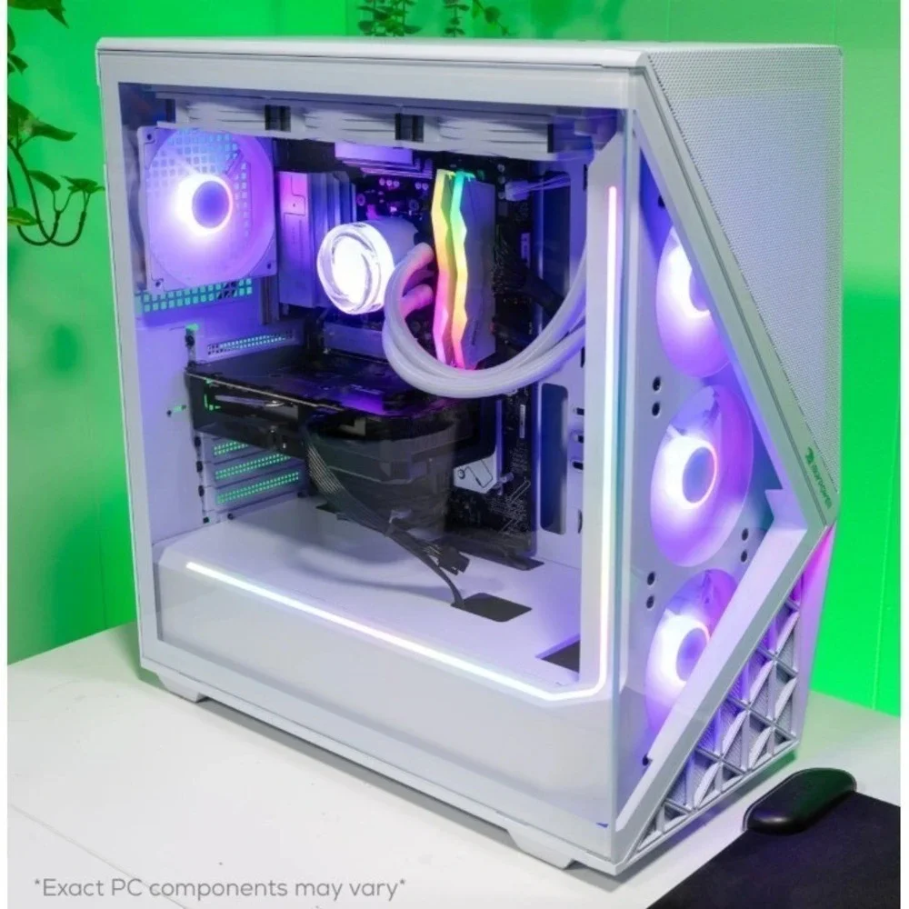 iBUYPOWER SWA7R6601 Slate 9 Mesh Gaming Case‎ - White - MSRP $1,749.99